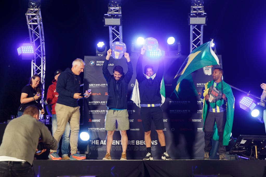 Tomaz Santos conquistou o 3º lugar na última edição do “BMW GS Trophy” (Divulgação)
