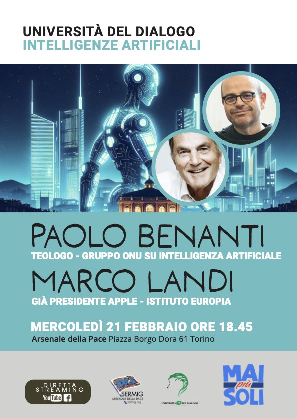 Paolo Benanti e Marco Landi ospiti dell'Università del Dialogo - SERMIG