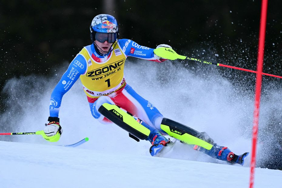 Ski alpin : après sa blessure, Clément Noël veut 'revenir à son meilleur niveau' sur le slalom de Madonna