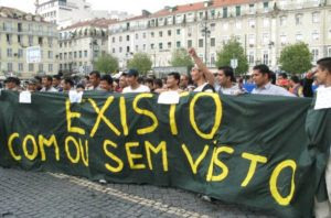 manifestacion Portugal
