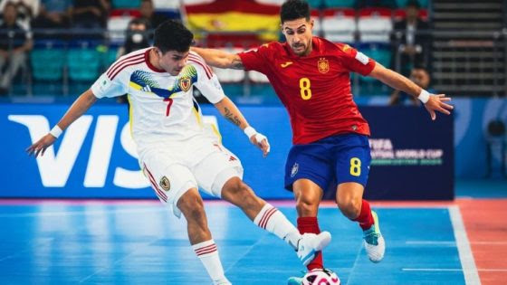 La Vinotinto de futsal consiguó triunfo histórico ante España y avanzó a cuartos de final