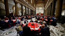 A Santa Maria Maggiore il pranzo di Natale organizzato dalla Comunità di Sant'Egidio