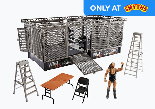 WWE Survivor Series TakeOver War Games Playset with Butch Action Figure