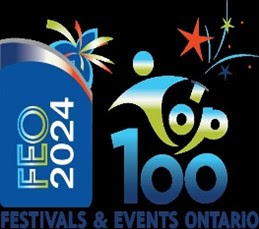FEO 2024 Top 100 Festivals & Events Ontario logo