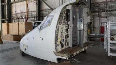 MD-90 Aircraft Cockpit