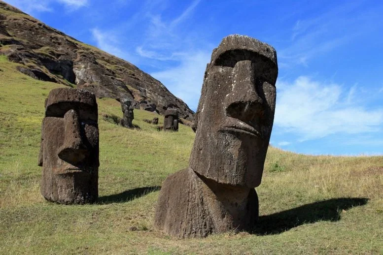 Moai on Easter Island