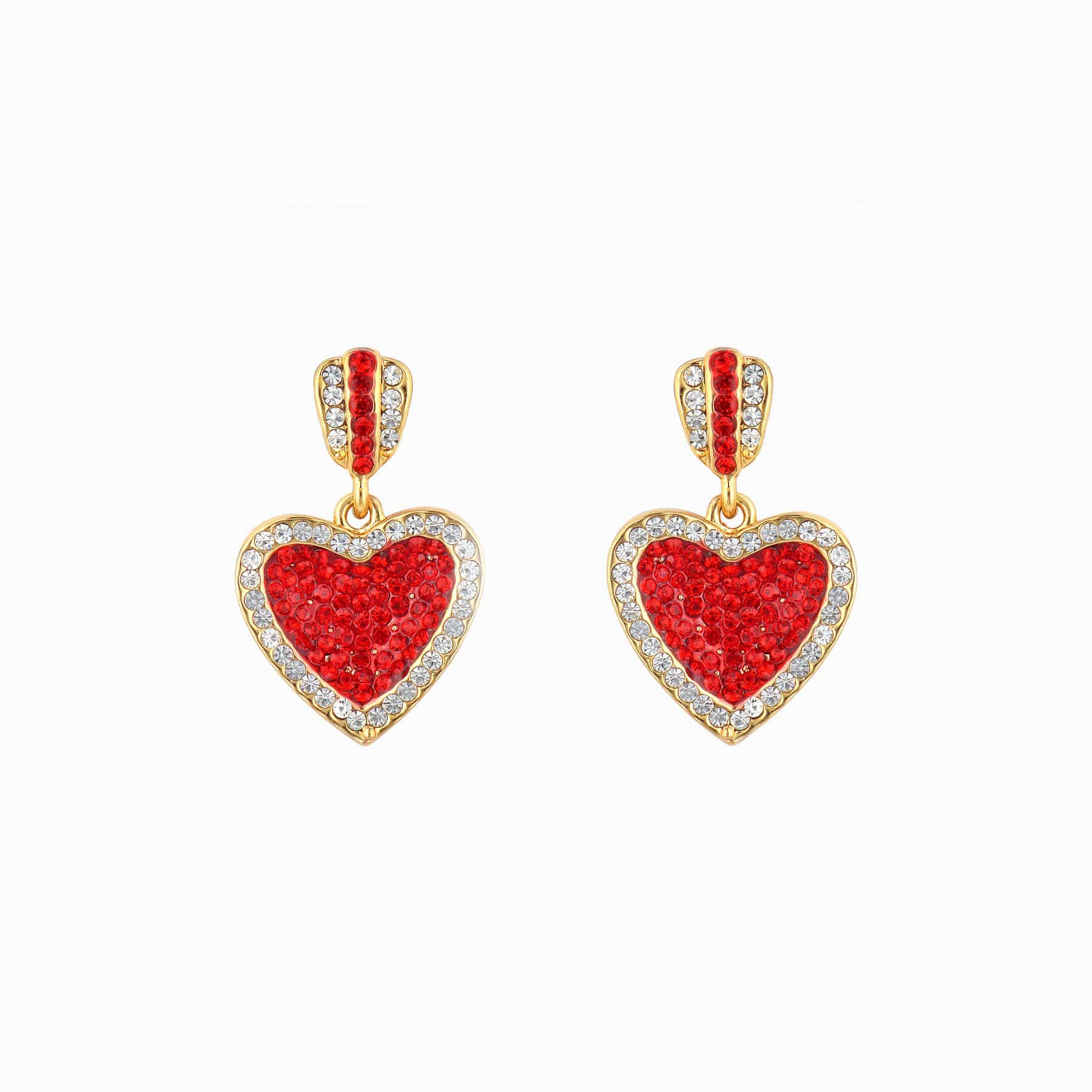 Image of Love Heart Earrings