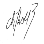 Prof. Christian Kroll's signature.