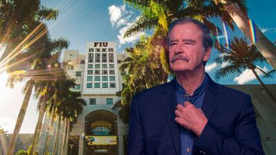 Vicente Fox da cátedra a universitarios en Florida: ‘En el 2000 le dimos la vuelta a México’