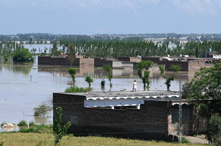 In Khyber Pakhtunkhwa Province, the area of Pakistan that appeared to be hardest hit by the rainfall, on Tuesday.