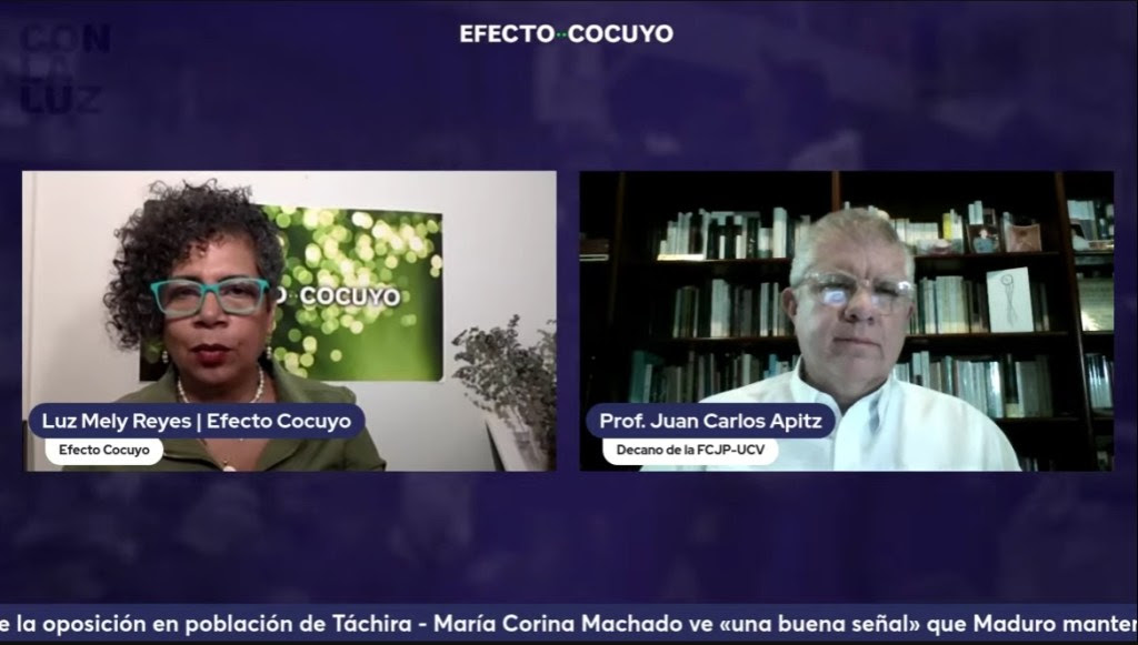 Juan Carlos Apitz en entrevista con Luz Mely Reyes