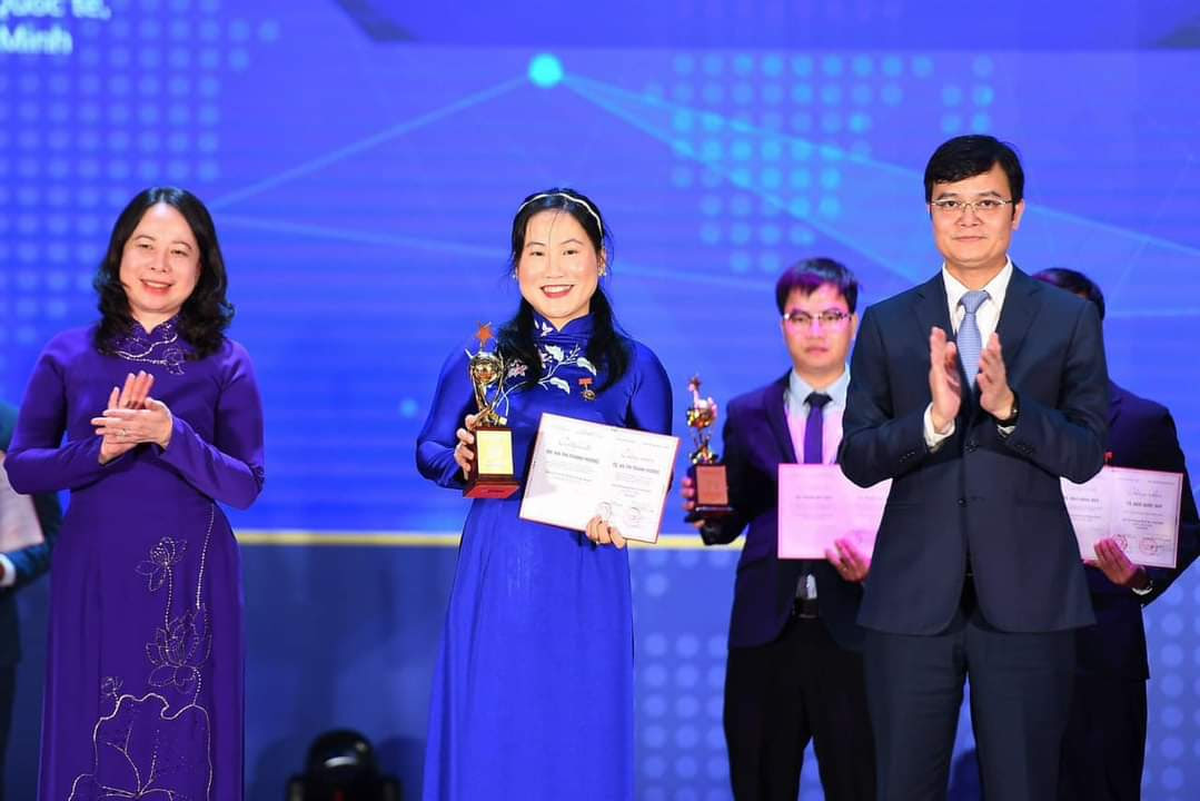Giải thưởng KHCN Quả cầu vàng 2023 xướng danh 2 nhà khoa học trẻ của ĐHQG-HCM