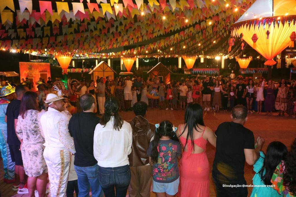 Arraial do Malai animação contagiante (Divulgação) Arraial do Malai animação contagiante (Divulgação)
