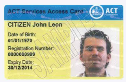 ACT Services Access Card