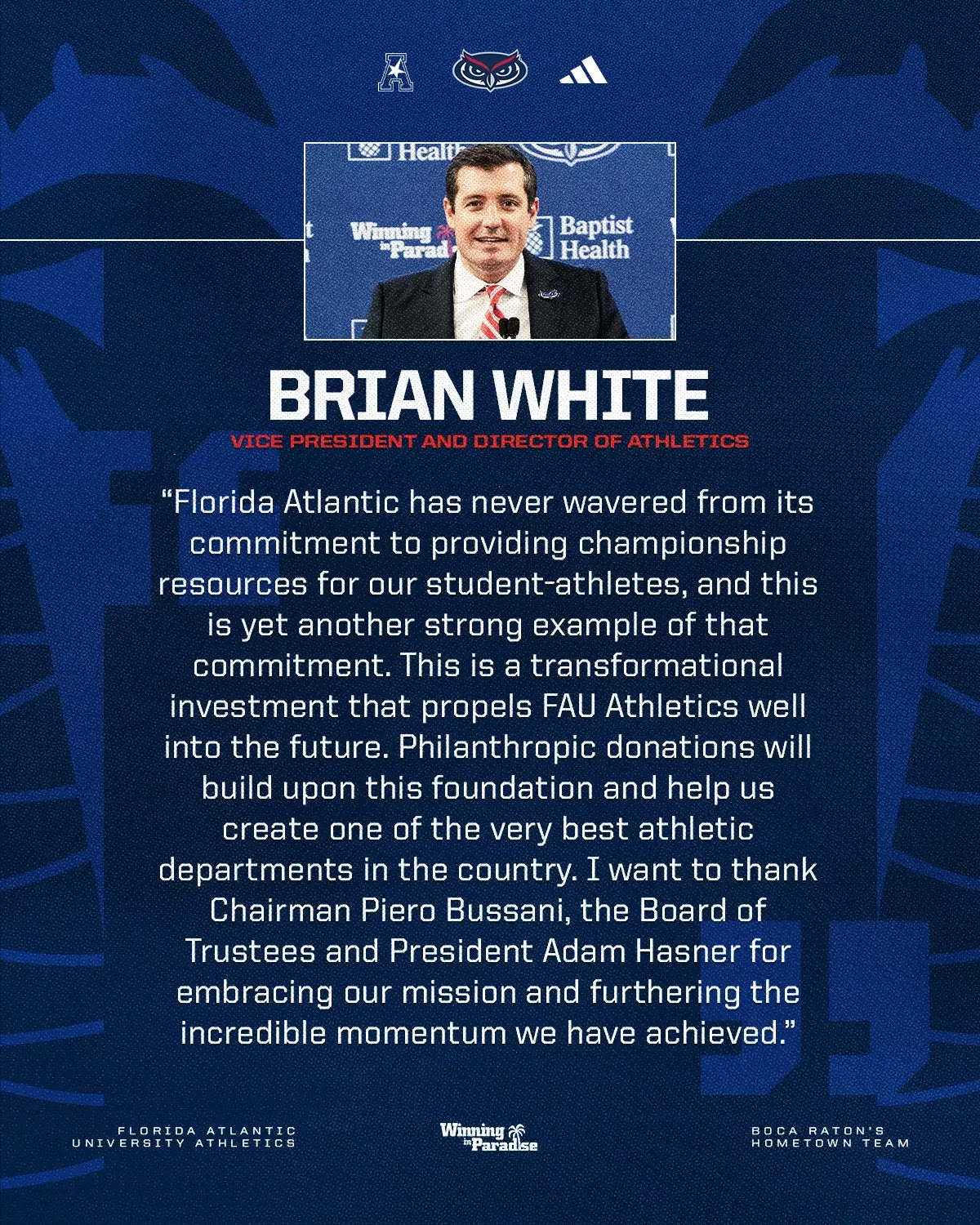 Brian White Quote Graphic