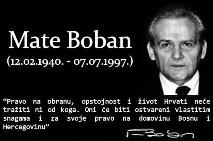 Mate Boban – 24. obljetnica