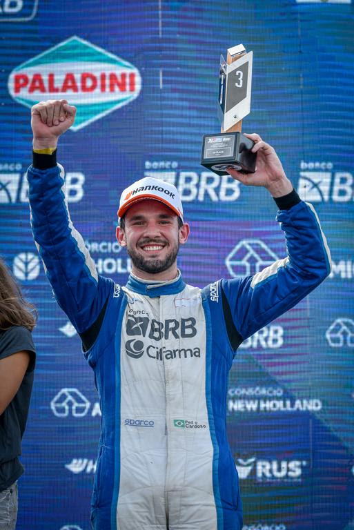 Com um segundo e um terceiro lugares, Pedro é o vice-líder do campeonato (Hernán Capa/TCR South America Banco BRB)