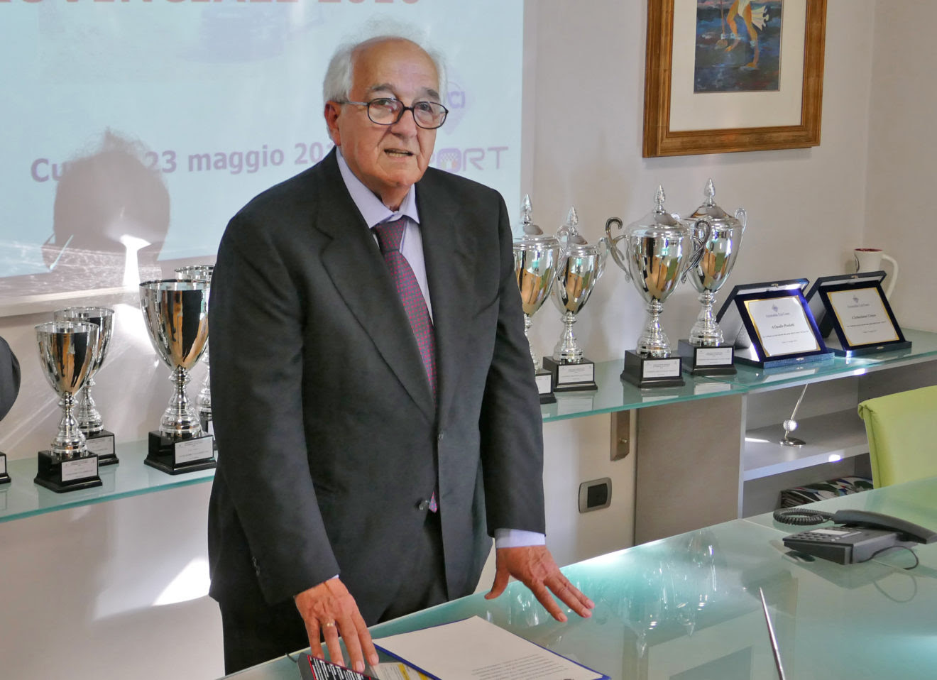 Francesco Revelli, presidente dell'Automobile Club Cuneo