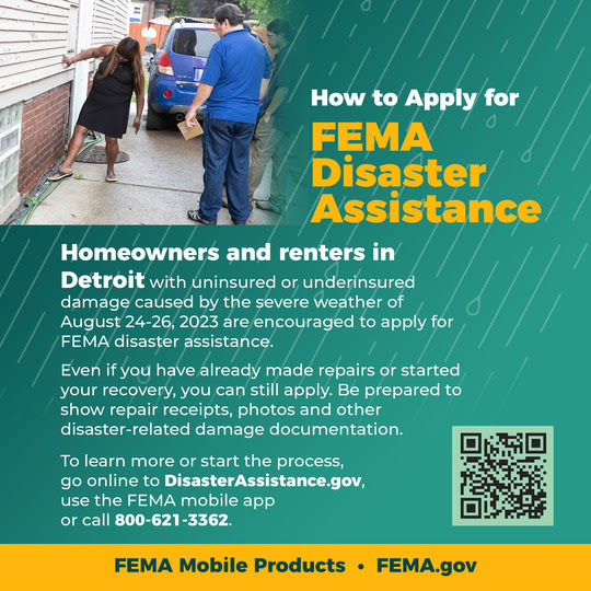 FEMA Disaster Assistance graphic