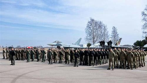 NATO and Lithuania mark 20 years of Baltic Air Policing