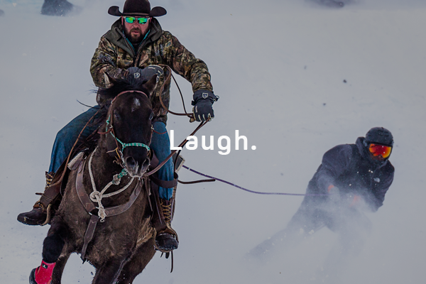 What Do You Get When You Cross Rodeo With Skiing? The Wild and Wacky Skijoring
