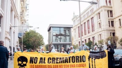 AMP.- Admitido a trámite el recurso de asociaciones vecinales contra la licencia municipal del crematorio de la M-40