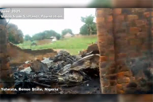 Video screenshot of the destruction.