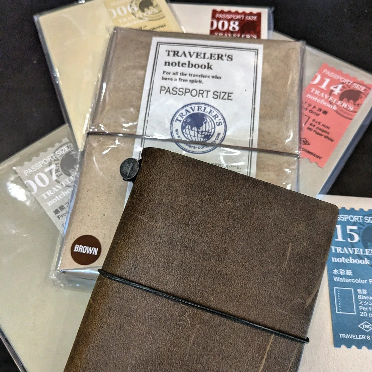 Passport Size Traveler's Company Notebooks and Refills