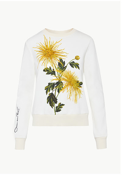 Chrysanthemum Jersey Pullover