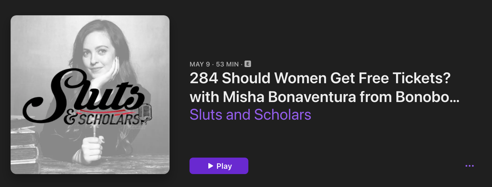 podcast previews: should women get free tickets?