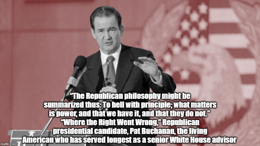 Pax on both houses: Republicans Generally & Trump Specifically Are Eager To  Lie & Cheat If It Expands Their Power