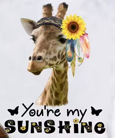 Giraffe-Sunshine-You-are