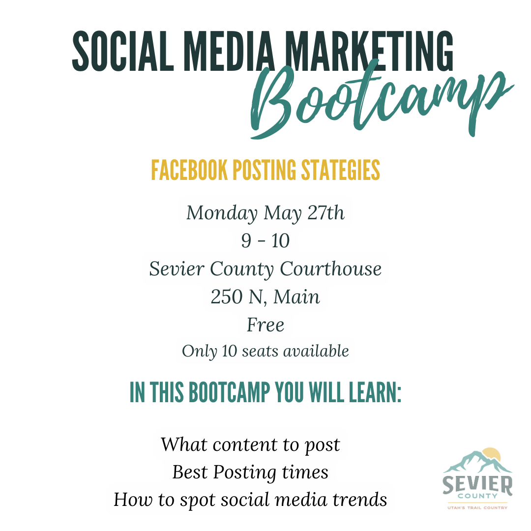 Sevier County Social Media Marketing Bootcamp