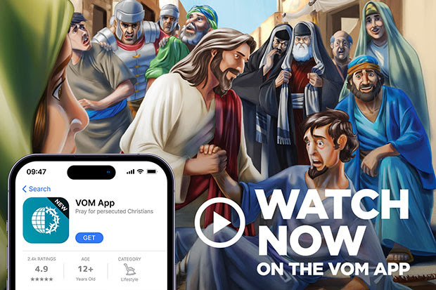 Watch God with Us on the VOM App