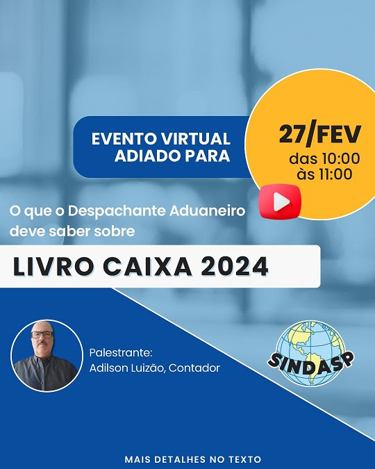 PALESTRA LIVRO CAIXA