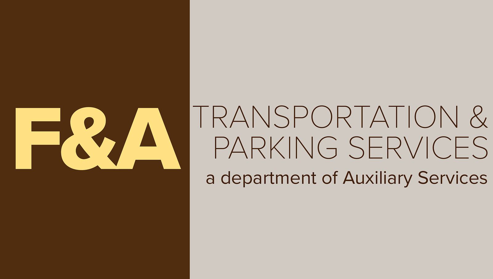 Transportation and Parking Services