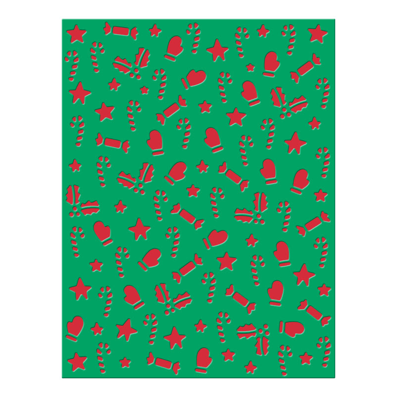 Image of Holiday Icons A2 Background Die