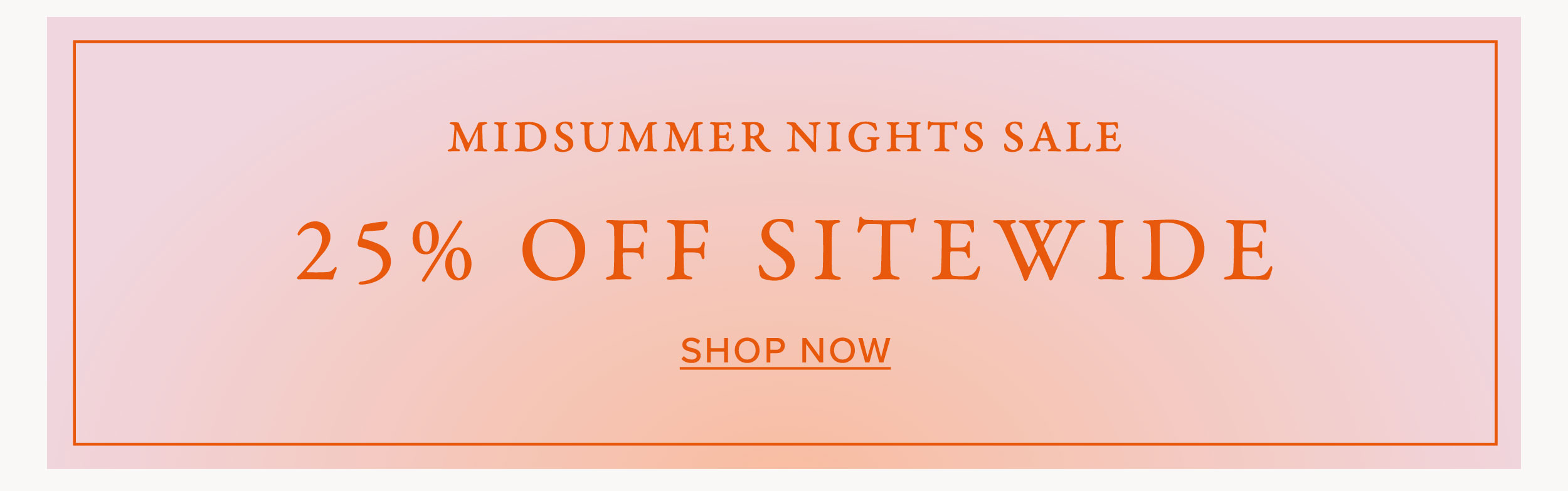 Midsummer Nights Sale