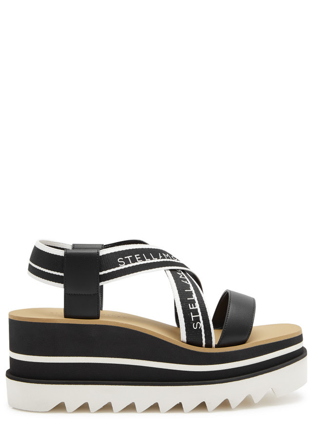 STELLA MCCARTNEY Sneak-Elyse faux leather platform sandals