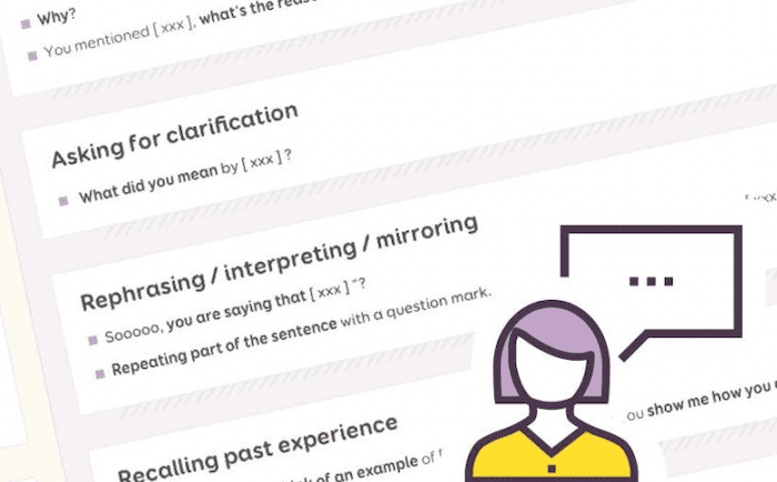 A Cheatsheet for User Interview and Follow Ups Questions