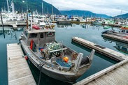 Fishing boat in alaska