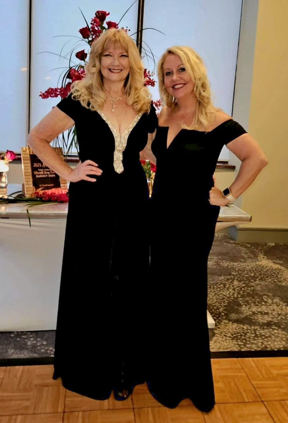 Photo of Barb Strait and Elizabeth Higginbottom.