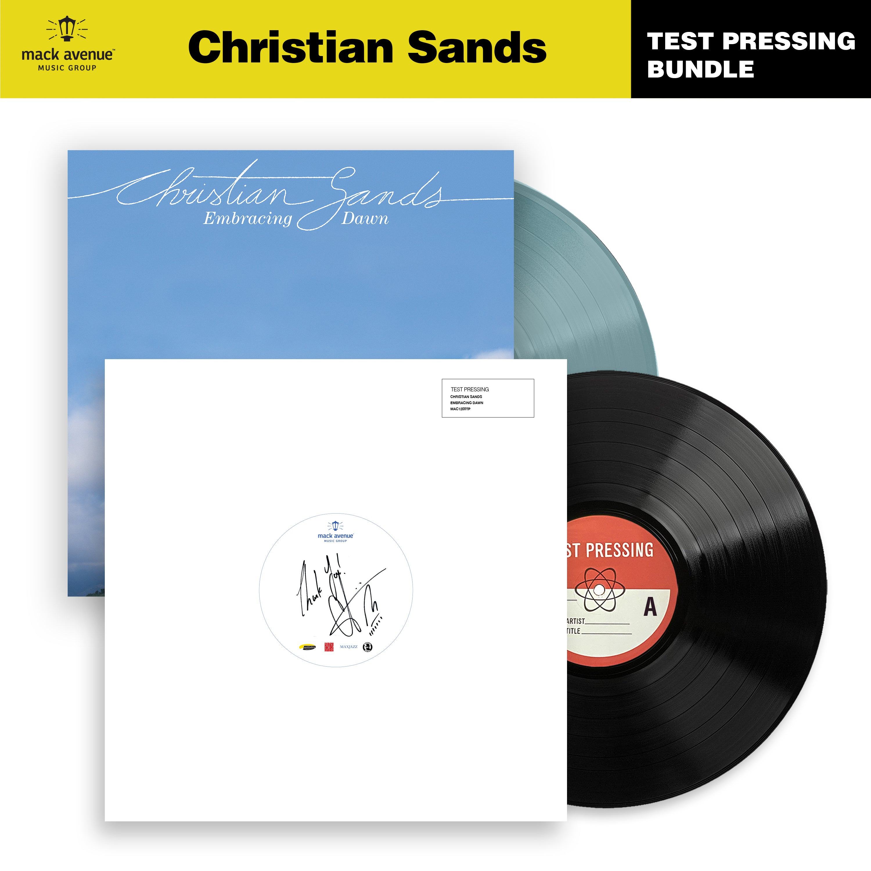 Image of Christian Sands - Embracing Dawn (Test Pressing)