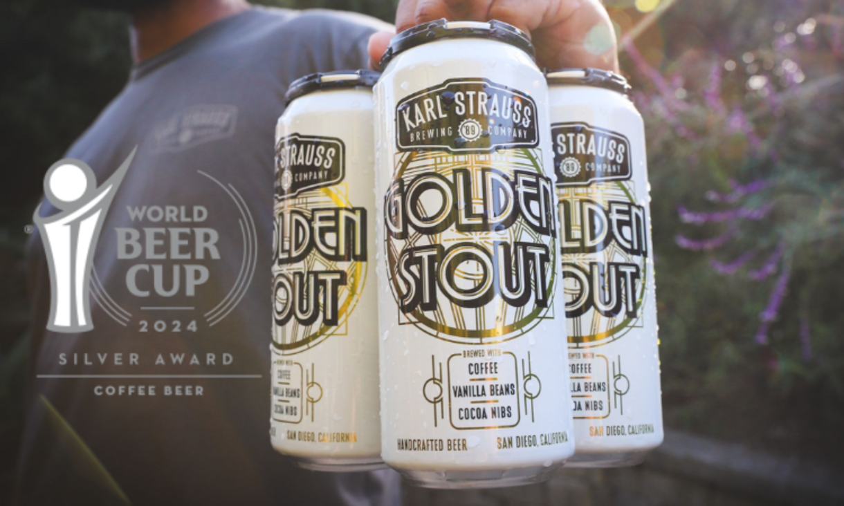Golden Stout wins Silver at the World Beer Cup 2024