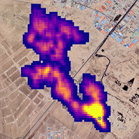 image of EMIT methane data