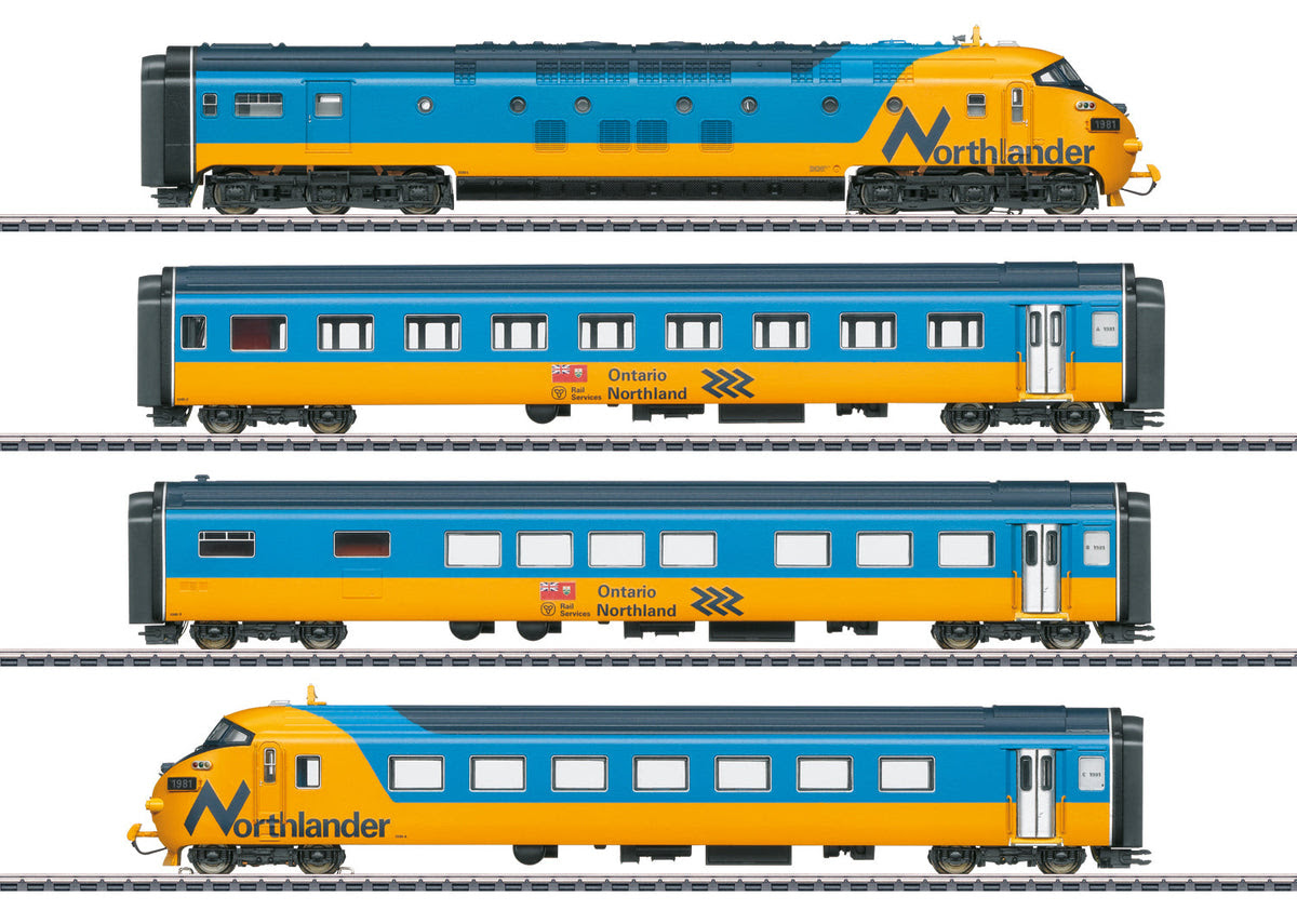 Marklin HO 39705 Northlander Diesel Powered Train  2024 New Item