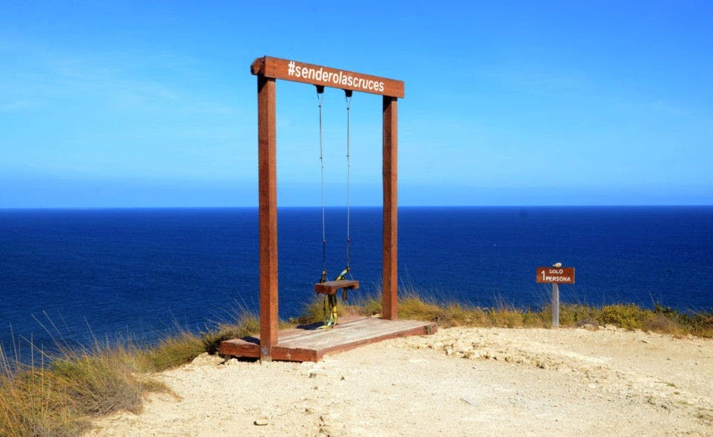 El sendero de las cruces en el Parque Nacional El Morro en Montecristi, otro de los atractivos turística que ofrece Cibao Atlántico.