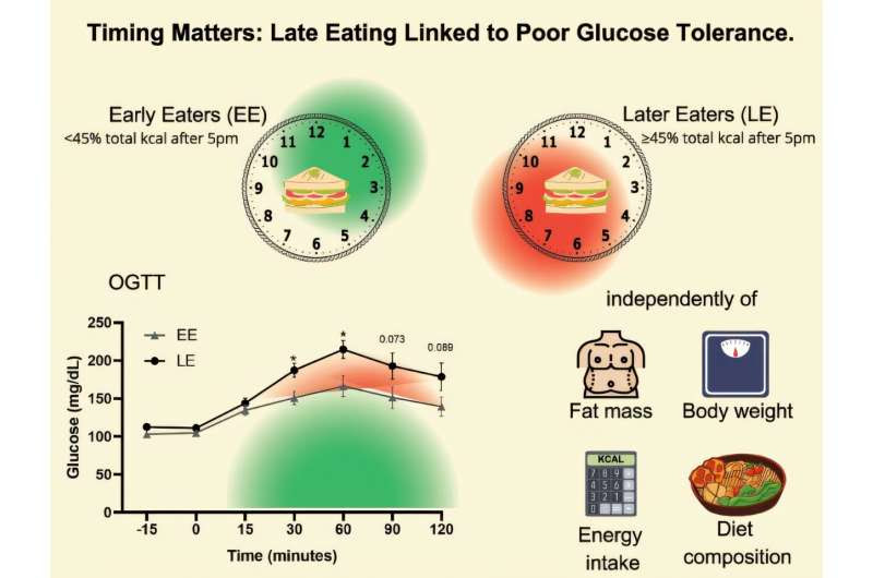 The time of day when we eat is crucial for our health