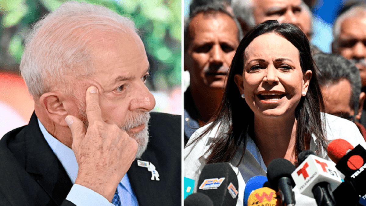 ¿YO LLORANDO? LO QUE DIJO LULA DA SILVA que enardeció a María Corina