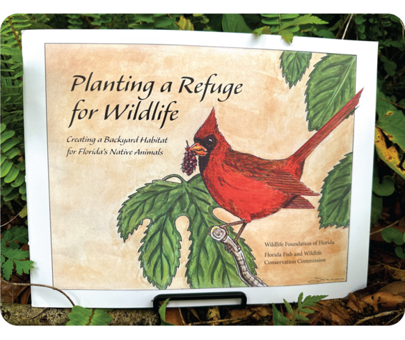 Advertisement for the book, Planting a Wildlife Refuge